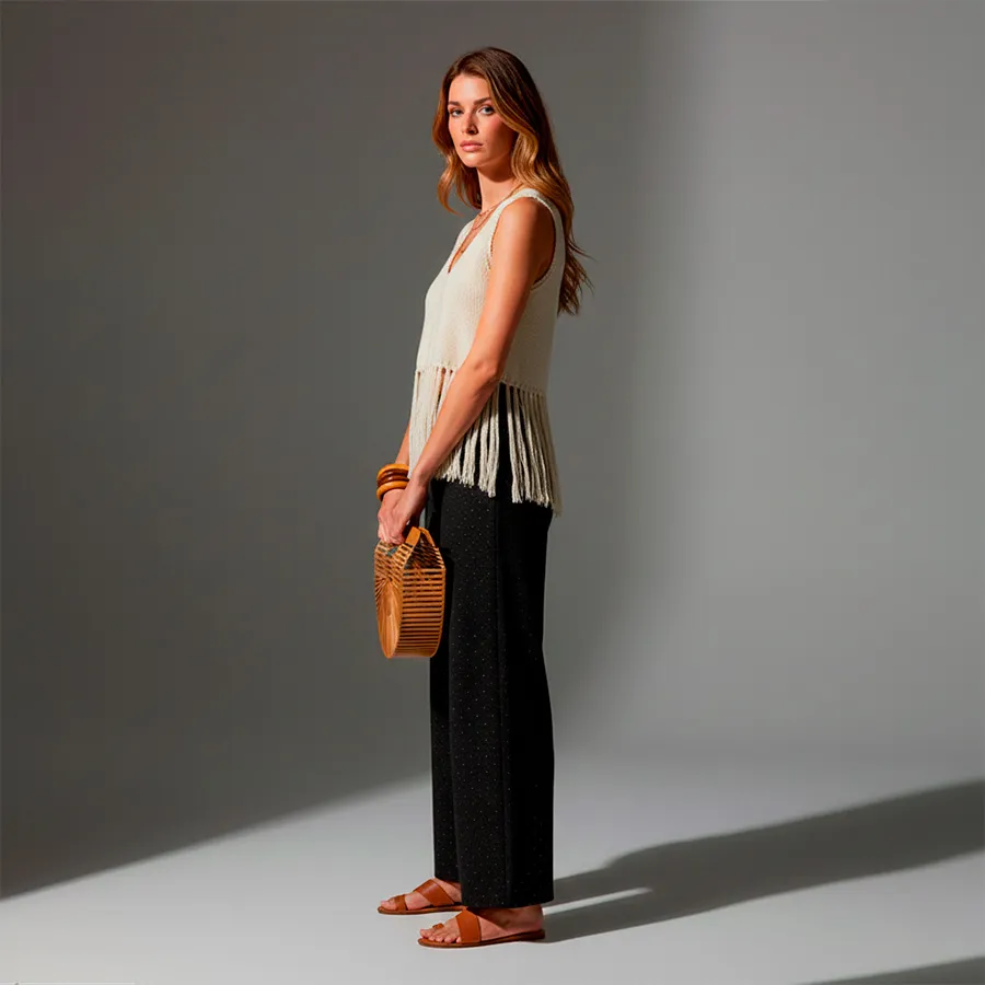 AD2523 PANTALON CON BRILLOS 5854